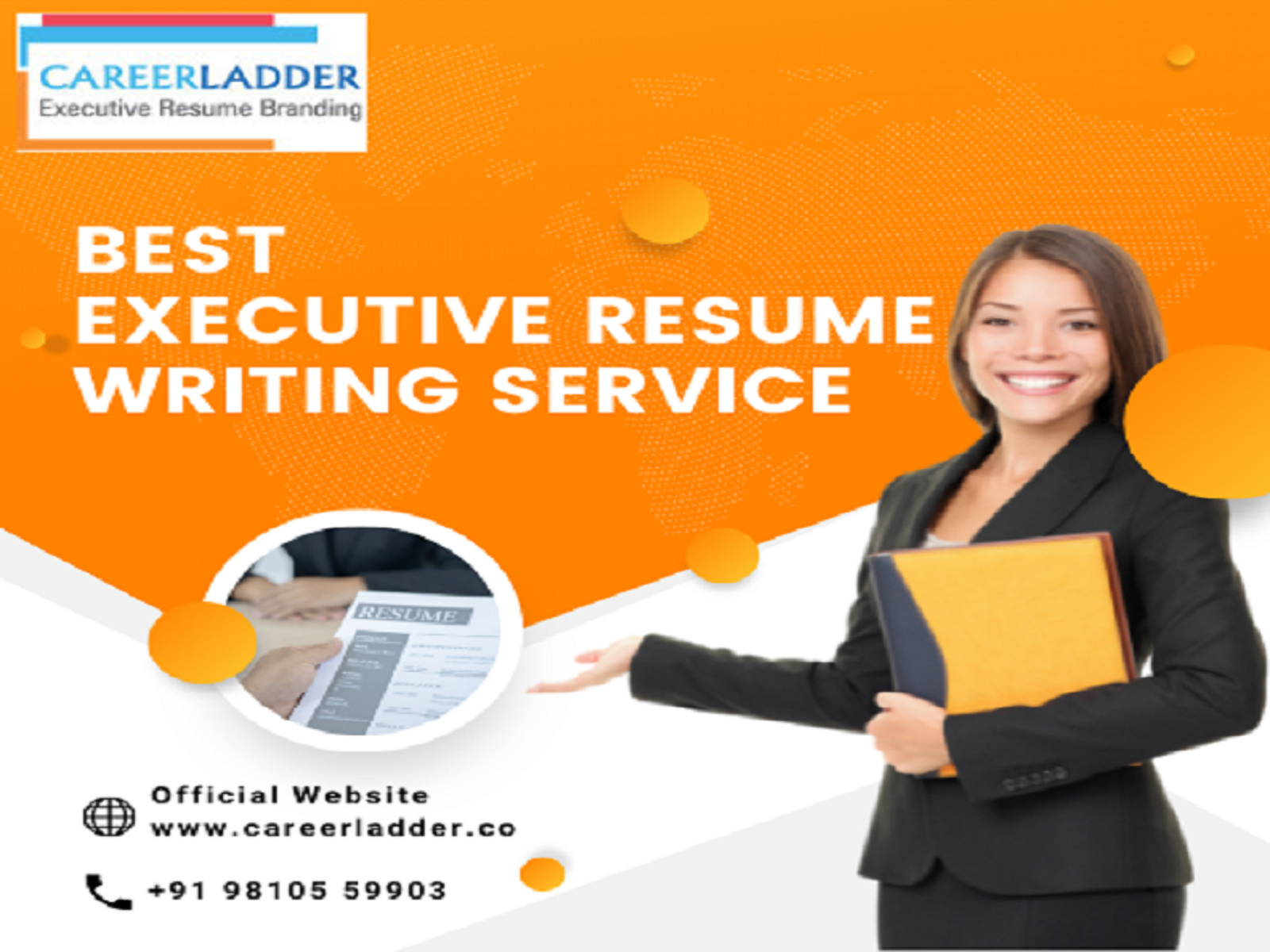 Best Executive Resume Writing Service By CareerLadder On Dribbble   Best Executive Resume Writing Service 4x 