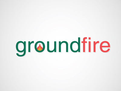 Groundfire branding logo