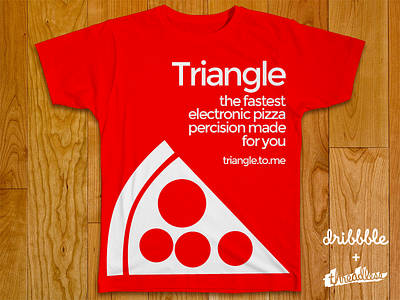 Triangle: The fastest electronic pizza