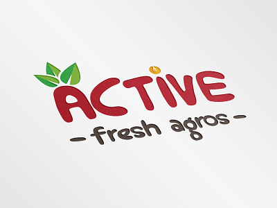 Logo agro services fresh logo modern