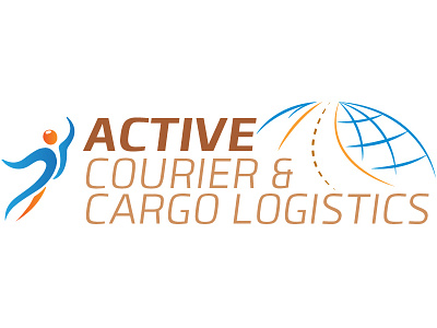 Logo courier service logo