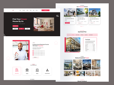 Real Estate Web Landing Page