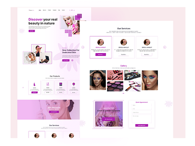 Makeup Related Web Landing Page Design adobe xd app landing page figma lipstick makeapp related app makeup makeup app makeup artist makeup design makeup mobile app makeup product makeup product app makeup product dashboard makeup product web landing page makeup related makeup related web landing page makeup web ui ux