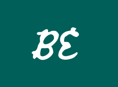 BE branding design graphic design logo