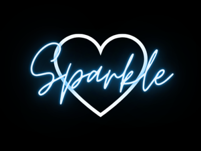 SPARKLE branding design graphic design logo typography