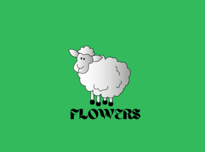 FLOWERS branding design graphic design logo typography