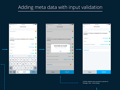 iOS Input Validation app form forms input ios mobile validation