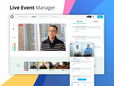 Live Event Manager