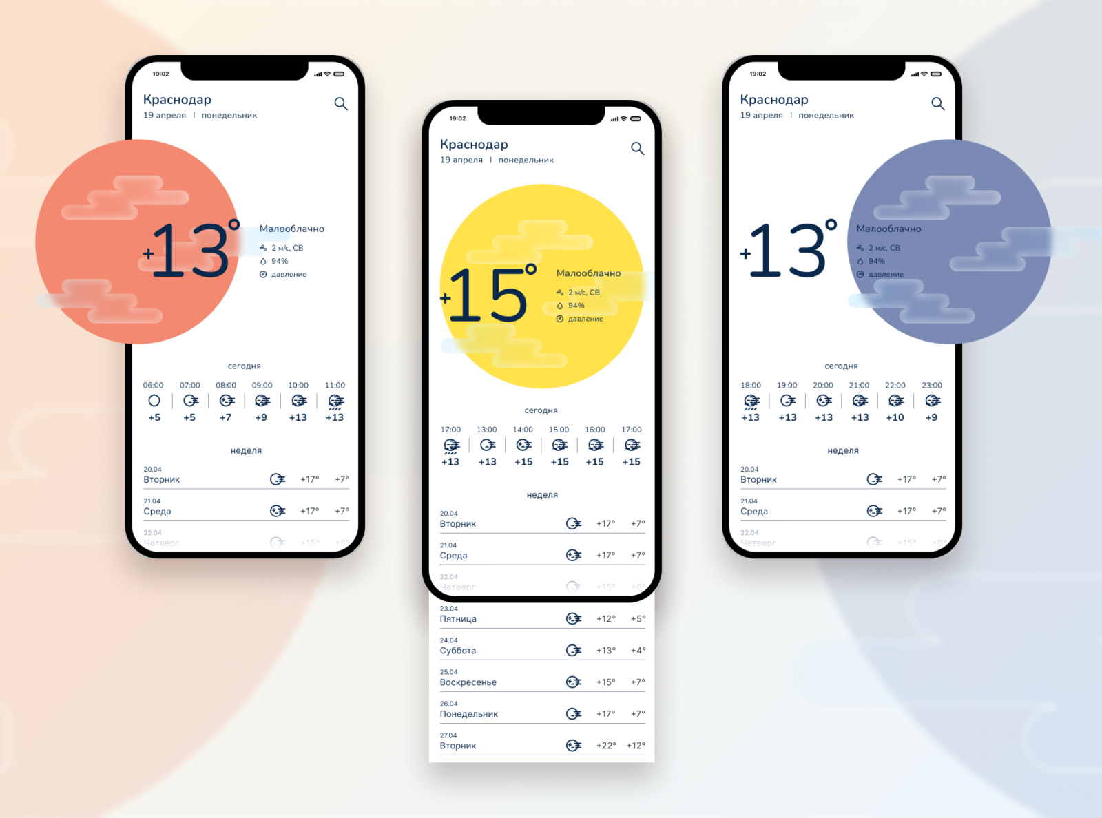 Weather App Ux Ui By Anna Fed On Dribbble Weather App Ux Ui By Anna Fed On Dribbble