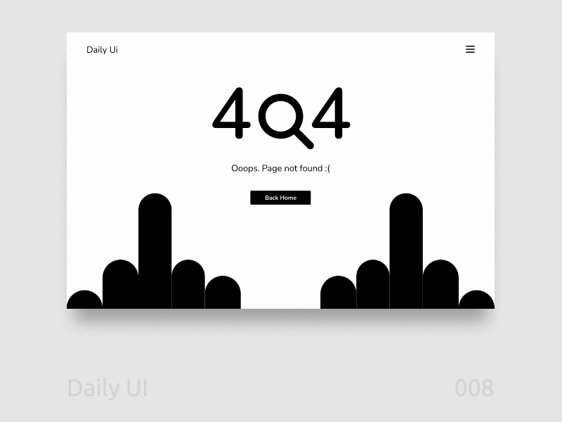 Daily Ui 008 | 404 Page 404 page 404 page design daily ui daily ui 008 design figma illustration ui