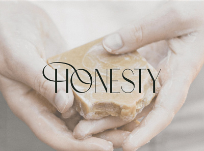 Honesty brand identity branding design graphic design logo
