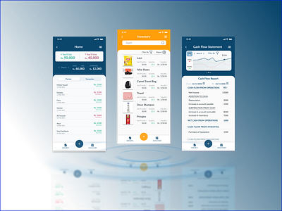 Asaan Rozgar - A Accounting Application front end development mobile application ui ux