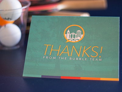 Thank You Card Collateral Photography collateral photography startup