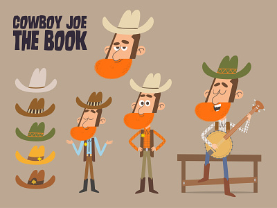 Character design art character design characterdesign childrens book cowboy digital art digitalart humor illustration illustrator vector