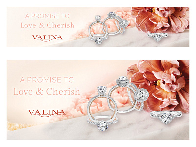 Social Media Theme: A Promise to Love & Cherish branding design graphic design social media web banner