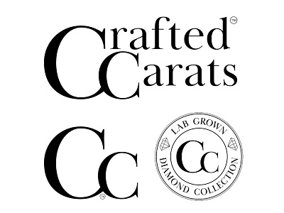 Logo & Branding Design: Crafted Carats branding design graphic design logo logo design