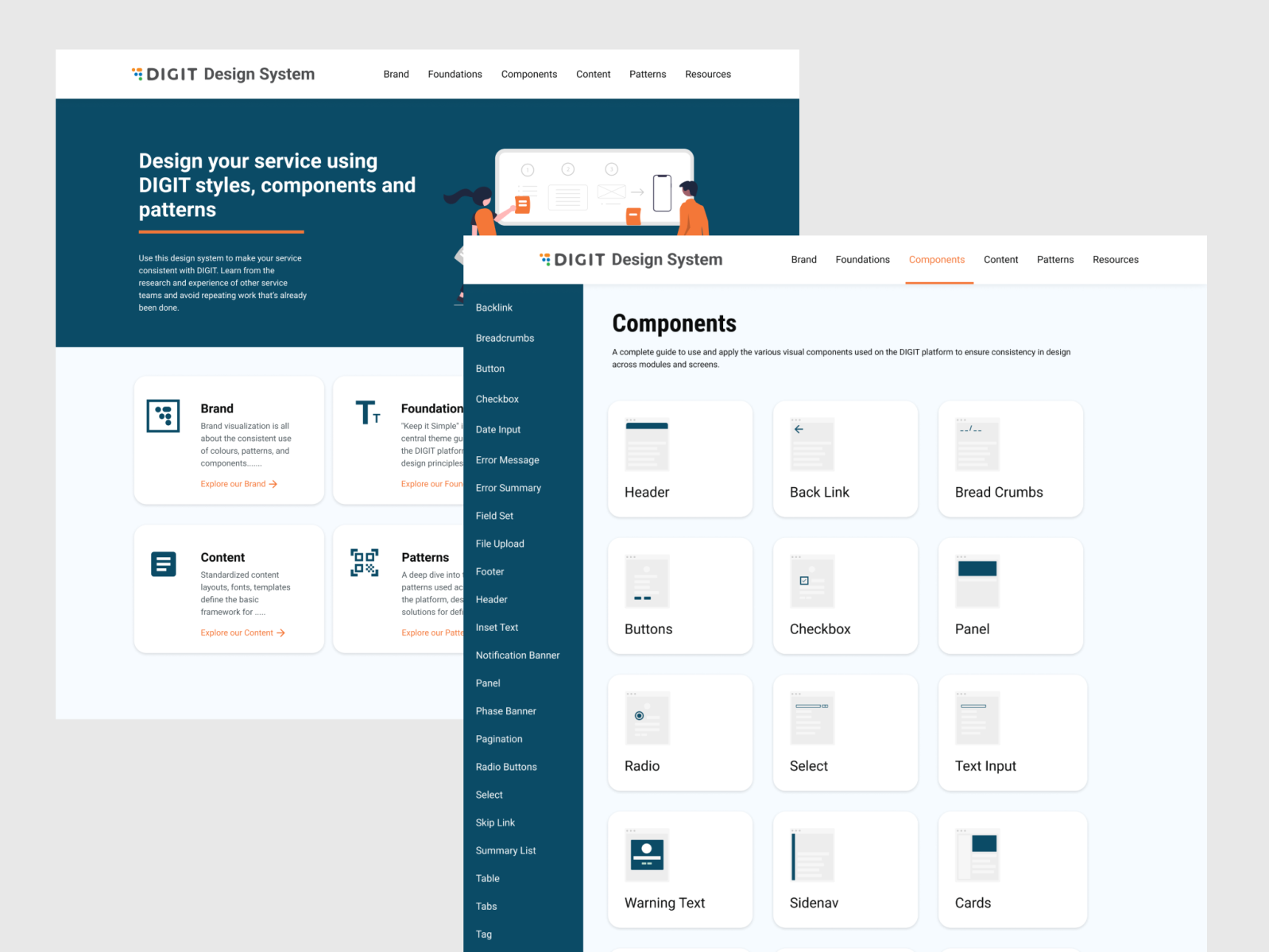 Design System Website by Antriksh on Dribbble