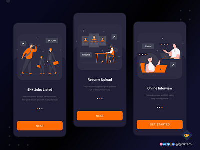 Jobs app.