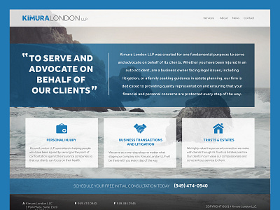 Kimura London - Website & Branding graphic design logo wordpress