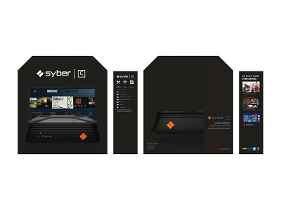 Syber Gaming C Series Packaging brand strategy graphic design packaging design