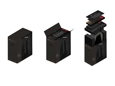 Syber Gaming M-Series Packaging