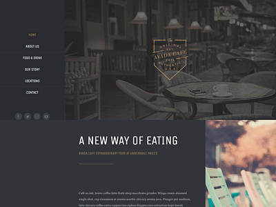 CAFE WEBSITE