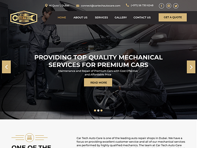 Cartech Autocare https://www.cartechautocare.com/ creative web design design ui ui ux user interface design ux web design website