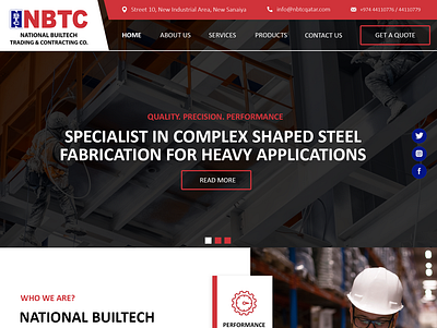 NBTC Qatar https://www.nbtcqatar.com/ creative web design design ui ui ux user interface design ux web design website