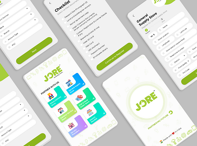 Jore app design creative design design ui ui ux user interface design ux