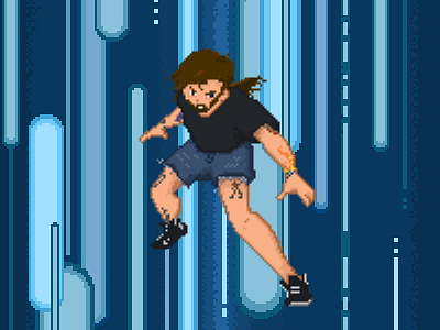 Player 1 cinetic go! pixelart player1 pose ready supermovil