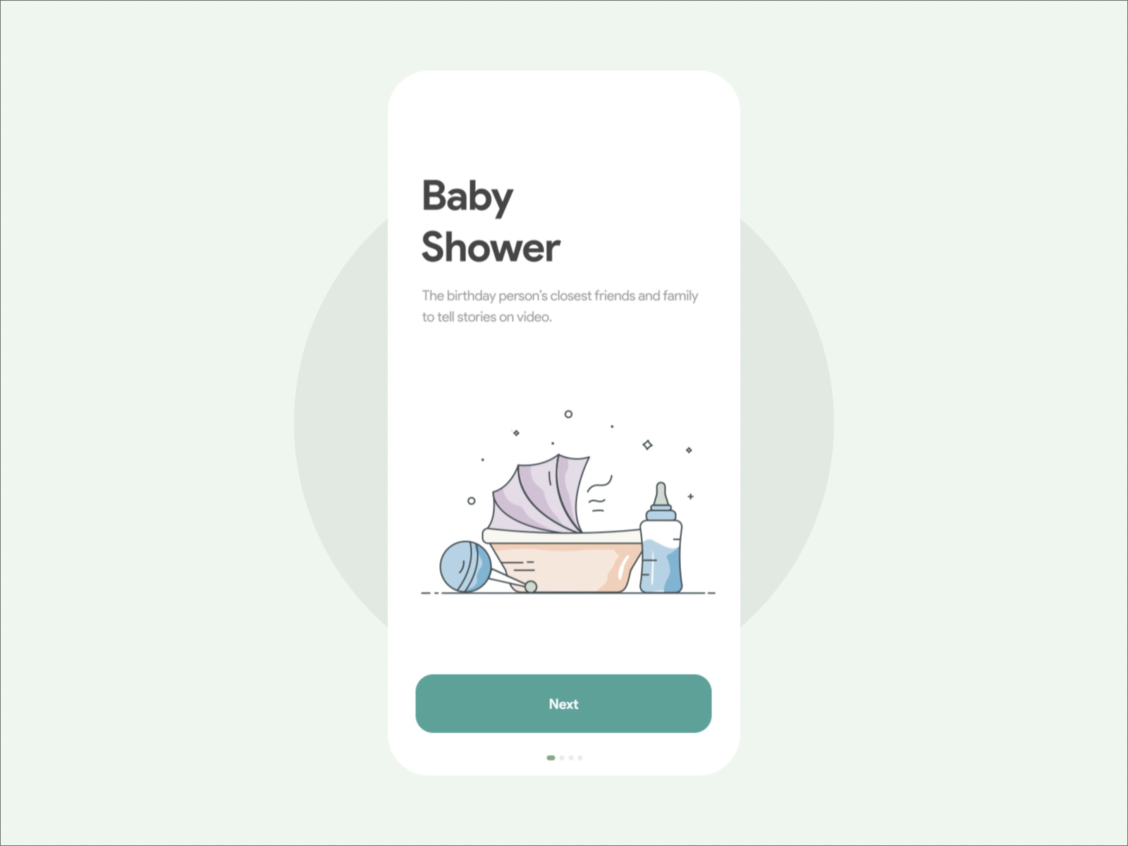 (iOS) Mobile App to share curated stories by Decojent: UX/UI & WEB on