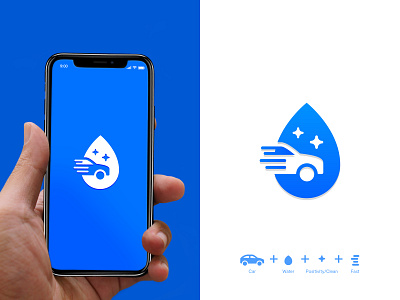 Carwash 1.0 branding color design exploration icon illustration logo symbol vector