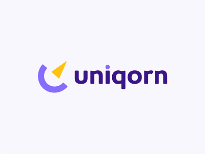 Uniqorn logo - Proposal Project app branding color design gradient icon logo symbol vector