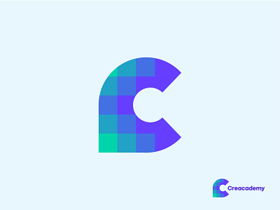 Creacademy Logo - Refinement app branding color design gradient icon logo symbol vector