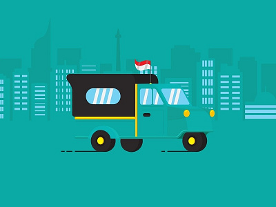 Bemo design icon illustration transportation vector