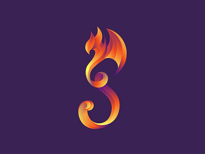 Naga design dragon icon illustration logo vector