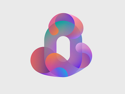 Zero color design exploration gradient illustrator number zero