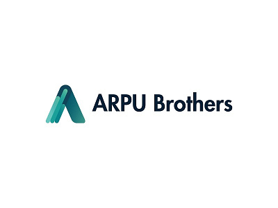 ARPU Brothers Project design gradient icon logo logodesign project symbol type