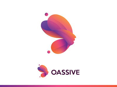 Oassive Logo Project branding design gradient icon logo logodesign symbol