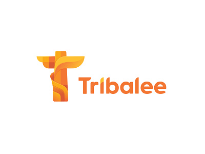 Tribalee Logo Proposal branding design gradient logo symbol