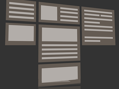 Wireframe for a flexbox project