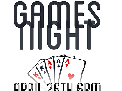 Games night spring 2013