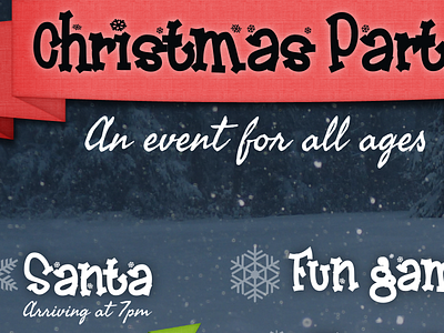 Christmas Party poster