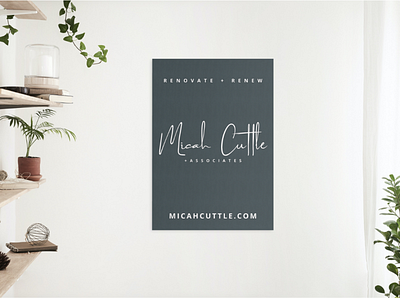 Micah Cuttle + Associates branding graphic design