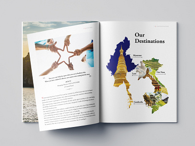 Conical travel agency annadesign branding brochure corporate branding graphicdesign travelagency