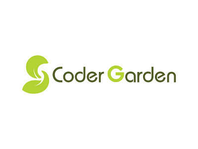 Coder Garden annadesign branding design graphicdesign green logo logo design logodesign logogrid
