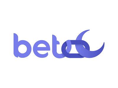 Bet2moon - Logo annadesign bet branding design graphicdesign logo logodesign moon purple violet