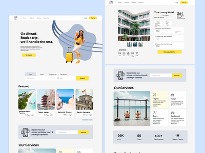 Travel Agency Website Design