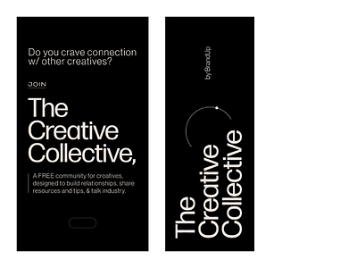 The Creative Collective: IG Story & Circle Banner