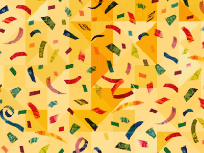 Confetti Background background birthday celebration pattern